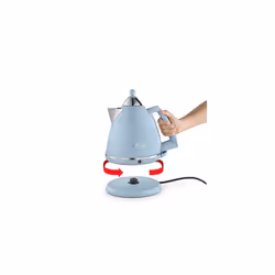 Argento Flora KBX3016.AZ Kettle, 360 Swivel base & cord storage, Blue