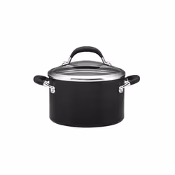Circulon Premier Professional Stockpot Black Aluminium Cookware - 20cm / 3.8L