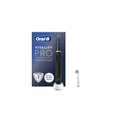 Vitality Pro Electric Toothbrushes For Adults, Christmas Gifts For Women / Him, 1 Handle, 2 Toothbrush Heads, 3 Brushing Modes Including Sensitive