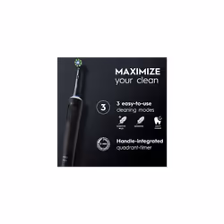 Vitality Pro Electric Toothbrushes For Adults, Christmas Gifts For Women / Him, 1 Handle, 2 Toothbrush Heads, 3 Brushing Modes Including Sensitive
