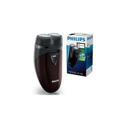 Men's Electric Travel Shaver, Cordless, Battery-Powered Convenient to Carry - PQ206/18
