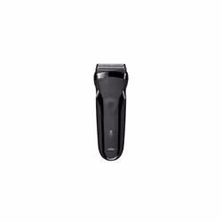 Series 3 Electric Shaver For Men with 3 flexible blades, Rechargeable and Cordless, UK 2 Pin Plug, 300, Black Razor