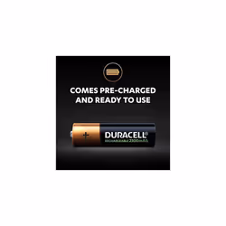 Rechargeable AA 2500 mAh Batteries ideal for Xbox controller, pack of 4