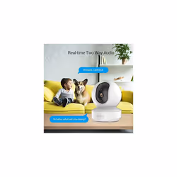 Indoor Wifi Camera with App, Alexa & Google Control, Security Camera Wireless 2.4GHz, Pan Tilt 360, Baby Monitor, 1080P, Motion Detection, Auto