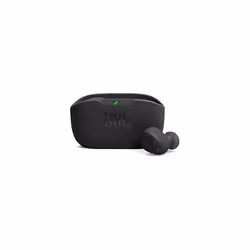Wave Buds, In-Ear Wireless Earbuds with IP54 and IPX2 Waterproofing, Powerful Bass and 32 hours Battery Life, in Black