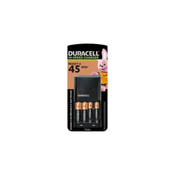 45 minutes Battery Charger with 2 AA and 2 AAA