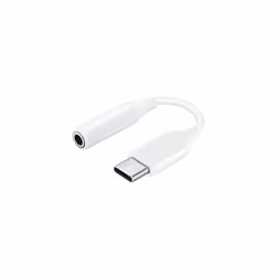 USB-C Headset Jack Adapter - Official Headphones Adaptor/Type C/USB-C to 3.5mm Headphone Adaptor - White, EE-UC10JUWEGWW