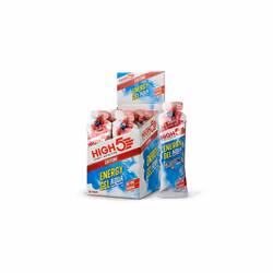 Energy Gel Aqua Caffeine Liquid Quick Release Energy On The Go From Natural Fruit Juice (Berry, 20 x 66g)