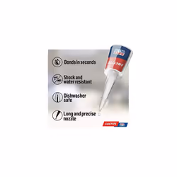 Precision Max, Strong All Purpose Liquid Adhesive, Accurate Repairs, Instant Super Glue for Various Materials, Easy to Use Clear Glue, 1 x 10g