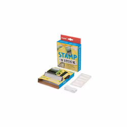 Stamp 'N Stick Uniform and Belongings Stamper & Sticker Set â English â Design Your own Stamp with dermatologically Teste ...