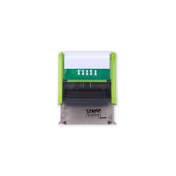 Stamp 'N Stick Uniform and Belongings Stamper & Sticker Set â English â Design Your own Stamp with dermatologically Tested Ink, Dishwasher and