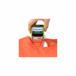 Stamp 'N Stick Uniform and Belongings Stamper & Sticker Set â English â Design Your own Stamp with dermatologically Tested Ink, Dishwasher and
