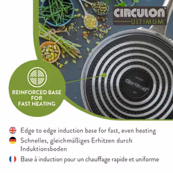 Circulon Saucepans Non Stick Large Pan Induction Hob Kitchen Cookware - 20 cm