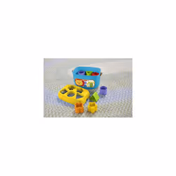 Stacking Toy Baby's First Blocks Set of 10 Shapes for Sorting Play for Infants Ages 6+ Months, FFC84