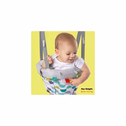 Playful Parade Door Jumper for Baby with Adjustable Strap, 6 Months and Up, Max Weight 26 lbs
