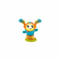 Fisher-Price DJ Bouncin' Beats, interactive musical learning toy with lights and bouncing action for babies and toddlers, HJP ...