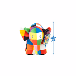 EL1441 Elmer Soft Toy,17.5 cm