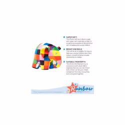 EL1441 Elmer Soft Toy,17.5 cm