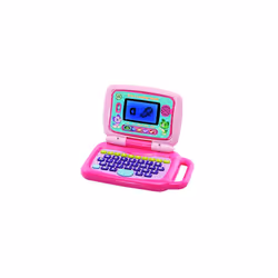 2 in 1 LeapTop Touch Laptop, Pink, Learning Tablet for Kids with 10 Modes of Play, Kids Laptop with Letters, Numbers, Vocabul ...