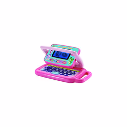 2 in 1 LeapTop Touch Laptop, Pink, Learning Tablet for Kids with 10 Modes of Play, Kids Laptop with Letters, Numbers, Vocabulary and Animals, Learning