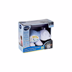506903 Little Friendlies Starlight Sounds Bear, Soothing Baby Nighlight, Musical Toy with Sounds and Songs, Soft Cuddly Toy for Babies Aged 1 Month to