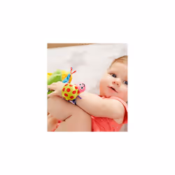 Gardenbug Wrist Baby Rattle Toy Baby Gift Set, Cute Foot Finder Baby Toy with Sensory Stimulation, Suitable for Boys & Girls From 0 - 6 Months, Styles