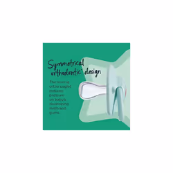 Anytime Soothers, Symmetrical Orthodontic Design, BPA-Free Silicone, 18-36m, Pack of 6 Dummies