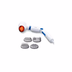 MG40 Infrared Massager, Handheld Massager With 3-Way Adjustable Handle, 4 Attachments For Soothing Vibration Massage Ideal Fo ...