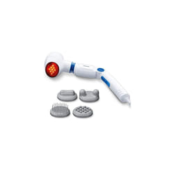 MG40 Infrared Massager, Handheld Massager With 3-Way Adjustable Handle, 4 Attachments For Soothing Vibration Massage Ideal For Your Legs and Back,