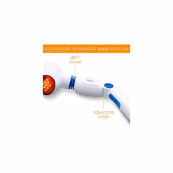 MG40 Infrared Massager, Handheld Massager With 3-Way Adjustable Handle, 4 Attachments For Soothing Vibration Massage Ideal For Your Legs and Back,