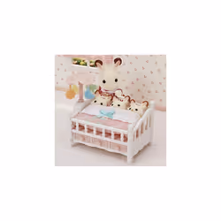 Crib with Mobile