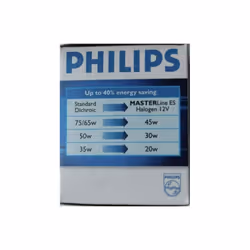 5Pack Philips Halogen 12V MR16 50W GU5.3 36D 4000Hrs Dimmable Halogen Dichroic 58845100