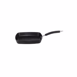 Meyer Maxim Premier Grill Pan Black Aluminium Square Non Stick Cookware - 24 cm