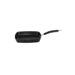 Meyer Maxim Premier Grill Pan Black Aluminium Square Non Stick Cookware - 24 cm