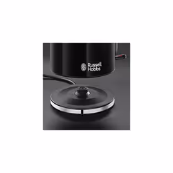 20413 Stainless Steel Electric Kettle, 1.7 Litre, Black