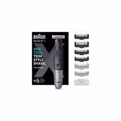 Series XT5 One Blade Hybrid Beard & Stubble Trimmer, Electric Shaver for Men, Body Groomer for Manscaping With Travel Pouch,  ...
