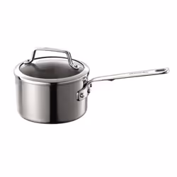 Anolon Saucepan with Glass Lid and Multi Ply, Induction Suitable - 20 cm / 3.8L