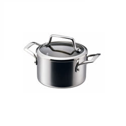 Anolon Authority Multi-Ply Clad Induction Cooking Pot 16/20cm Saucepot Glass Lid - 16 cm