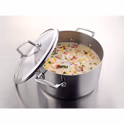 Anolon Authority Multi-Ply Clad Induction Cooking Pot 16/20cm Saucepot Glass Lid - 16 cm