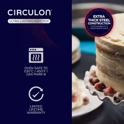 Circulon Momentum Springform Non Stick Baking Tin Carbon Steel Cake Mould - 9"