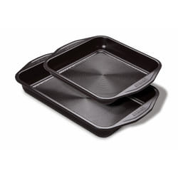 Circulon Ultimum Roast & Bake Set in Carbon Steel - Durable Cake Tin - Pack of 2