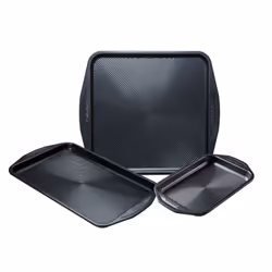 Circulon Ultimum Bakeware Set in Carbon Steel - Durable Baking Tray - Pack of 3