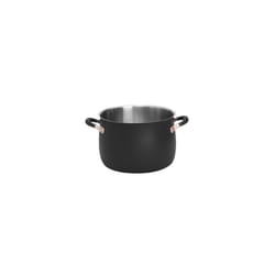 Meyer Accent Stockpot in Stainless Steel Induction Suitable Cookware - 24 cm