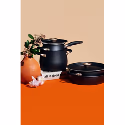 Meyer Accent Stockpot in Stainless Steel Induction Suitable Cookware - 24 cm