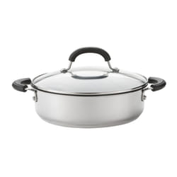 Circulon Total Sauteuse Black Stainless Steel Round SautÃ© Pan - 30 cm / 5.7 L