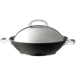 Circulon Covered Wok with Sturdy Lid Dishwasher Safe Kitchen Cookware - 36 cm