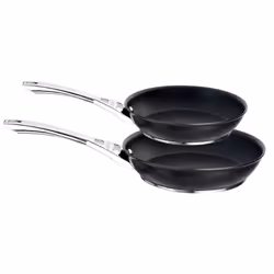 Circulon Infinite Round Frying Pan Set Black Twin Pack Cookware - 24 & 30 cm
