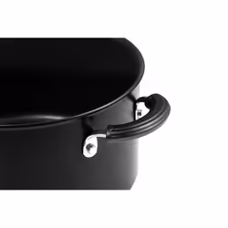 Circulon Total Stockpot in Black Hard Anodised Non Stick Cookware - 24cm / 5.7L