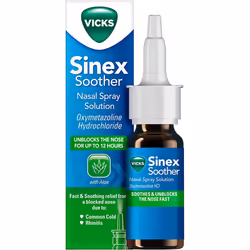 Vicks Sinex Soother Nasal Spray Solution 15ml