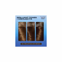 Nice'n Easy CrÃ¨me, Natural Looking Oil Infused Permanent Hair Dye, 5G Medium Golden Brown